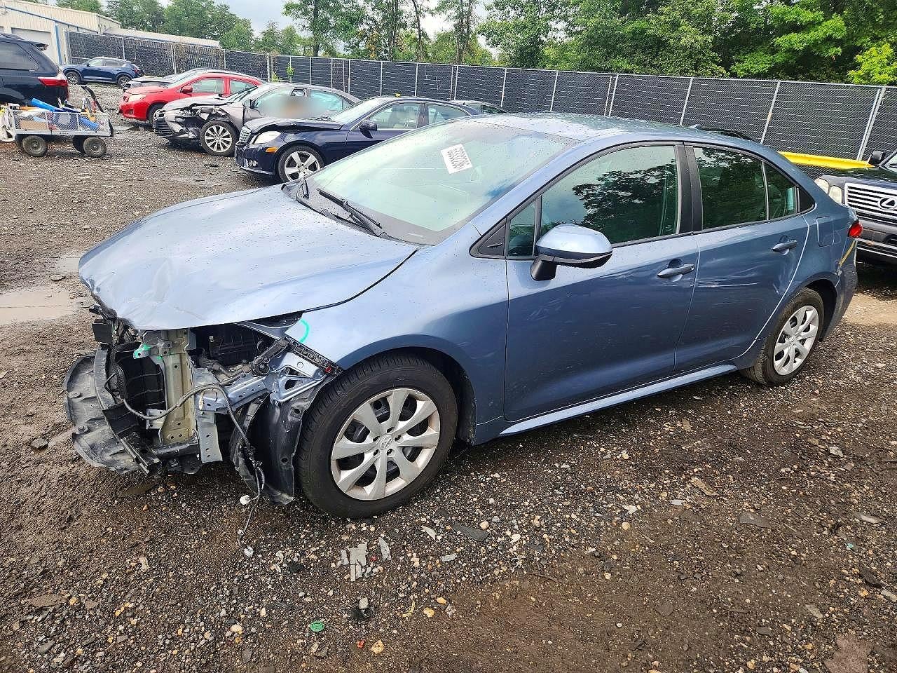 2021 TOYOTA COROLLA LE | 5YFEPMAE9MP258743 | UPCARS