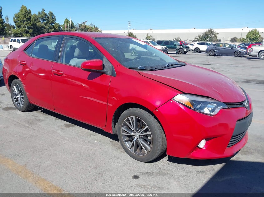 2016 TOYOTA COROLLA LE PLUS | 5YFBURHE7GP554055 | UPCARS
