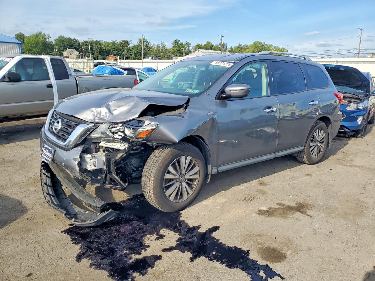 2020 NISSAN PATHFINDER S | 5N1DR2AMXLC578979 | UPCARS