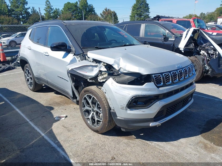 2026 JEEP COMPASS LIMITED | 3C4NJDCNXTT246918 | UPCARS