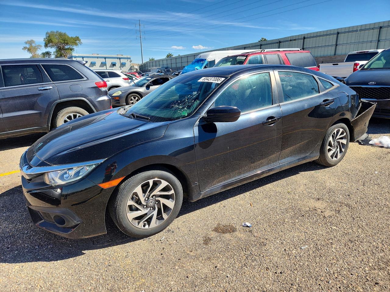 2018 HONDA CIVIC EX | 2HGFC2F88JH526479 | UPCARS
