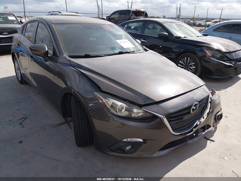 2015 MAZDA MAZDA3 I GRAND TOURING | JM1BM1M79F1226521 | UPCARS
