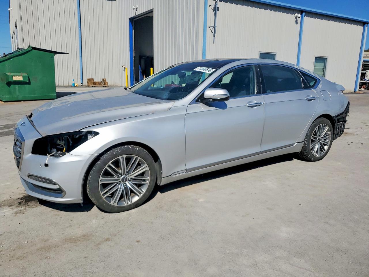 2018 GENESIS G80 3.8 | KMHGN4JE3JU250999 | UPCARS