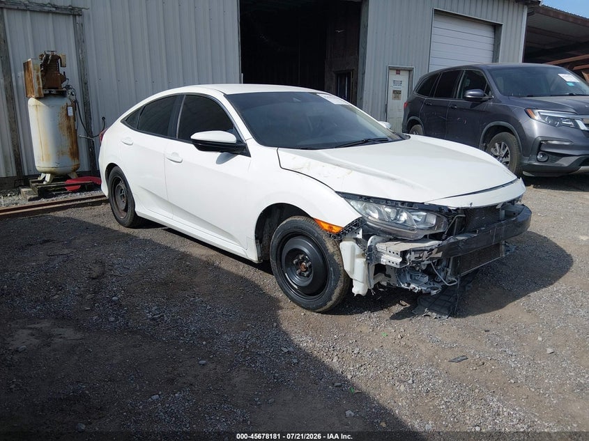 2019 HONDA CIVIC LX | 2HGFC2F67KH566357 | UPCARS