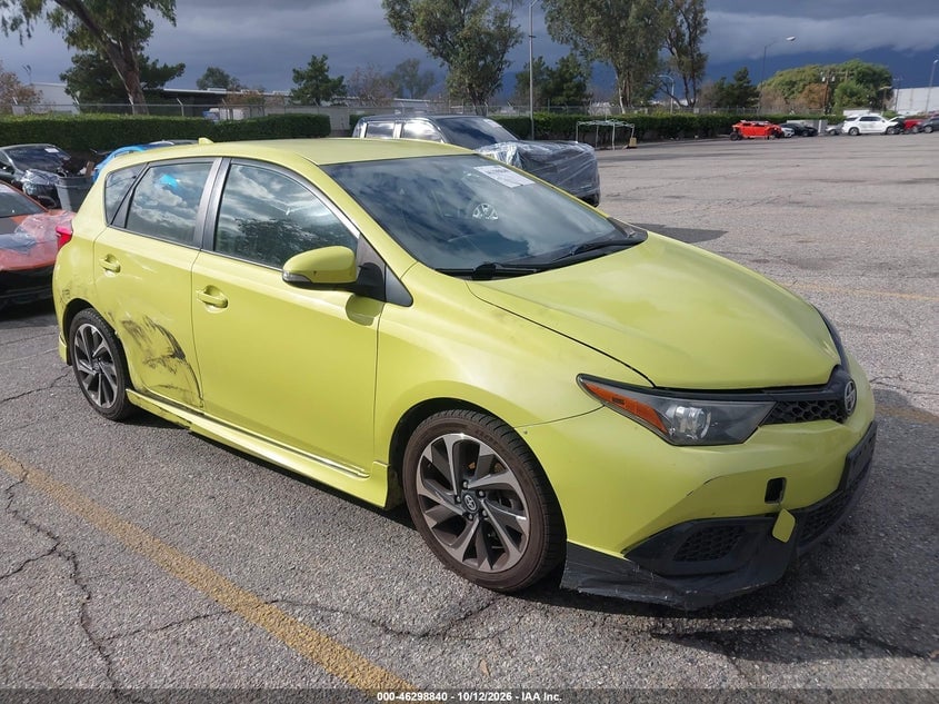 2016 SCION IM | JTNKARJE5GJ515015 | UPCARS