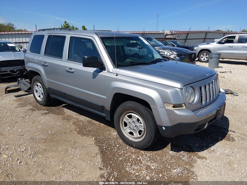 2016 JEEP PATRIOT SPORT | 1C4NJPBA2GD687745 | UPCARS