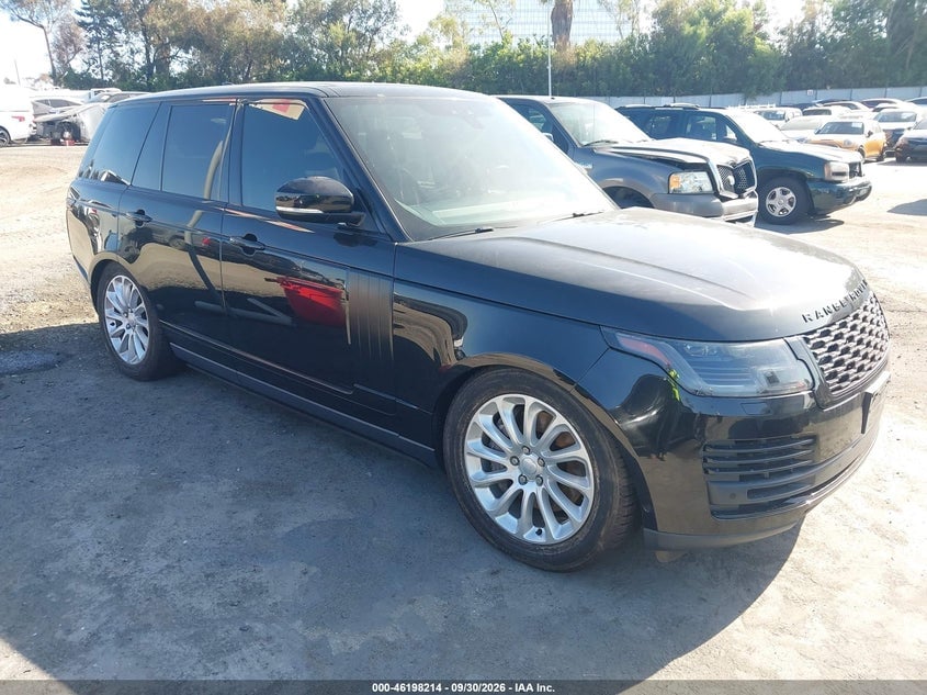 2019 LAND ROVER RANGE ROVER 3.0L V6 SUPERCHARGED HSE | SALGS2SV9KA543074 | UPCARS