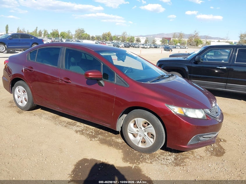 2014 HONDA CIVIC LX | 19XFB2F53EE268901 | UPCARS