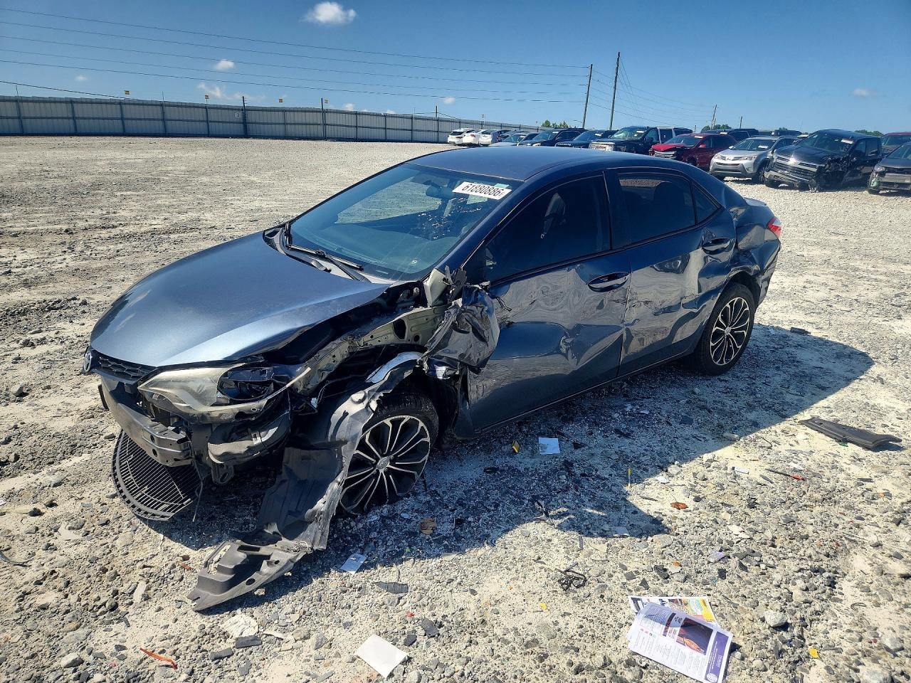 2015 TOYOTA COROLLA S PLUS | 2T1BURHE9FC471841 | UPCARS
