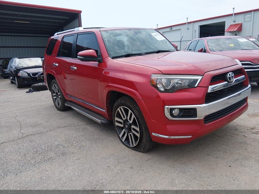 2015 TOYOTA 4RUNNER LIMITED | JTEBU5JR9F5216217 | UPCARS