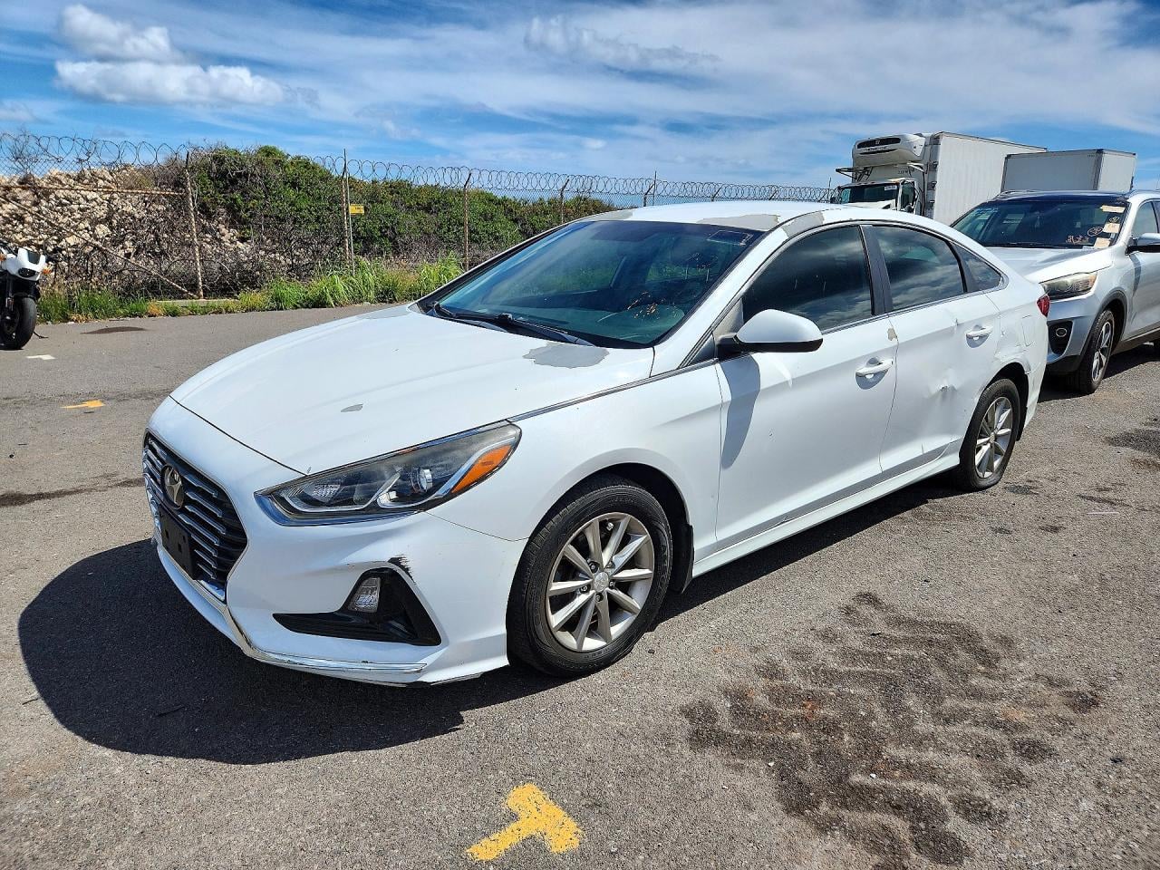 2019 HYUNDAI SONATA SE | 5NPE24AF7KH804179 | UPCARS