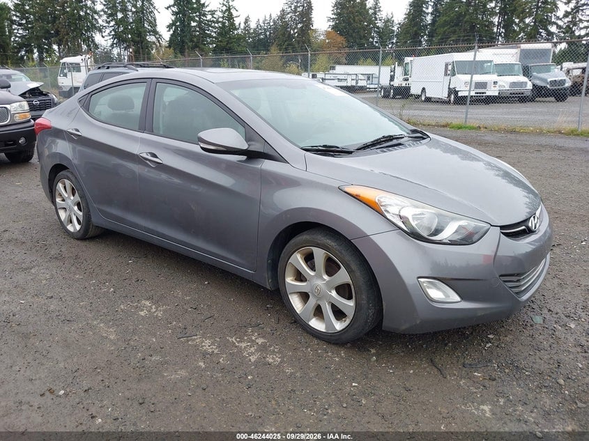 2012 HYUNDAI ELANTRA LIMITED | 5NPDH4AE5CH091124 | UPCARS