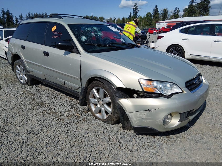 2006 SUBARU OUTBACK 2.5I | 4S4BP61CX66300744 | UPCARS