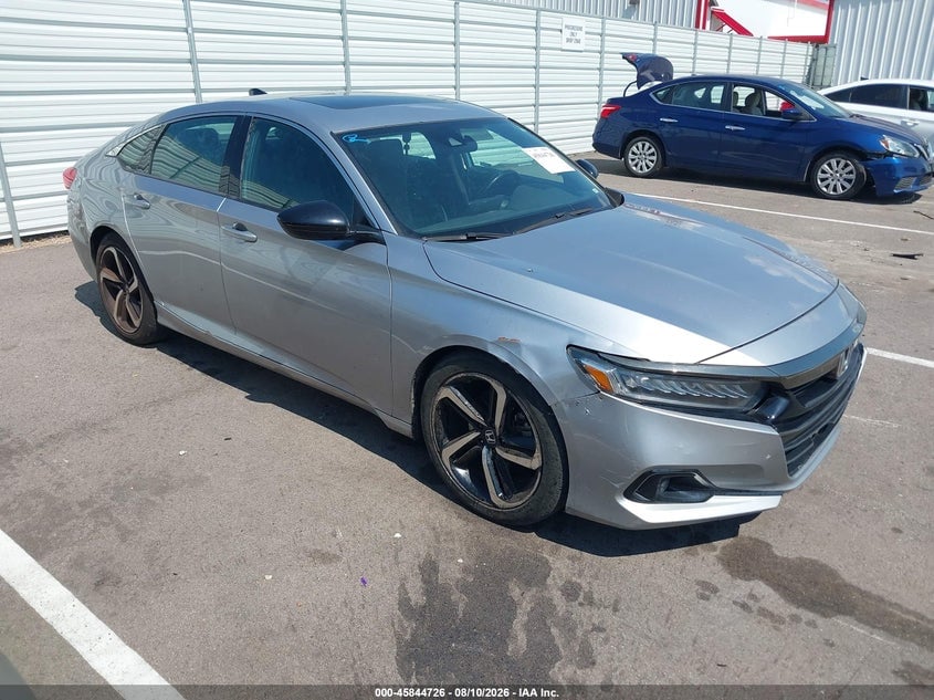 2021 HONDA ACCORD SPORT 2.0T | 1HGCV2F37MA016919 | UPCARS