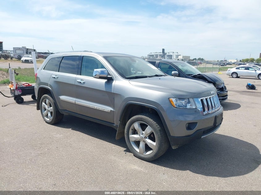 2012 JEEP GRAND CHEROKEE OVERLAND | 1C4RJFCG5CC220706 | UPCARS