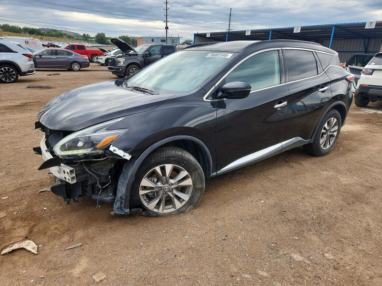 2018 NISSAN MURANO SV | 5N1AZ2MH0JN166525 | UPCARS