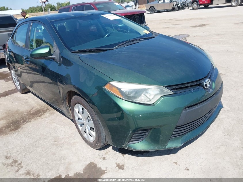 2014 TOYOTA COROLLA LE | 5YFBURHE3EP089366 | UPCARS