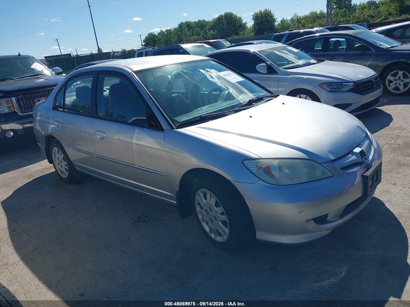 2005 HONDA CIVIC LX | 2HGES16675H614873 | UPCARS