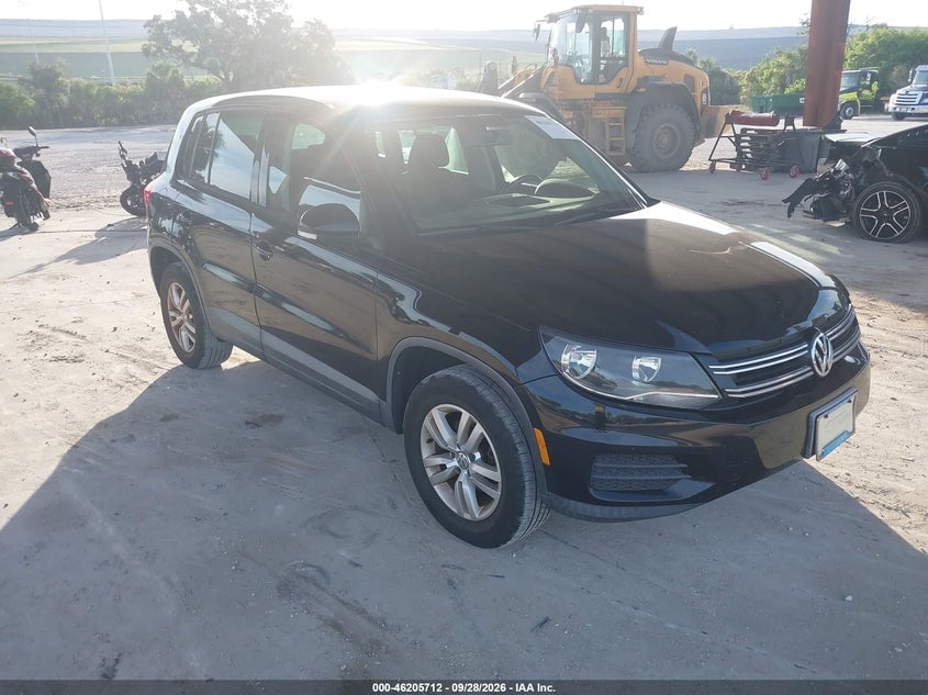 2013 VOLKSWAGEN TIGUAN S W/SUNROOF | WVGAV3AX0DW571473 | UPCARS