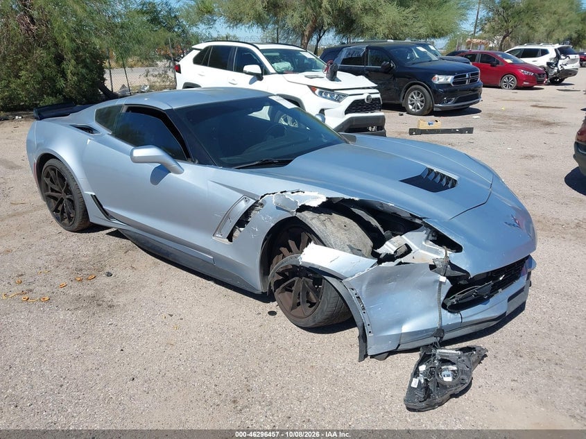 2017 CHEVROLET CORVETTE GRAND SPORT | 1G1YY2D77H5116625 | UPCARS