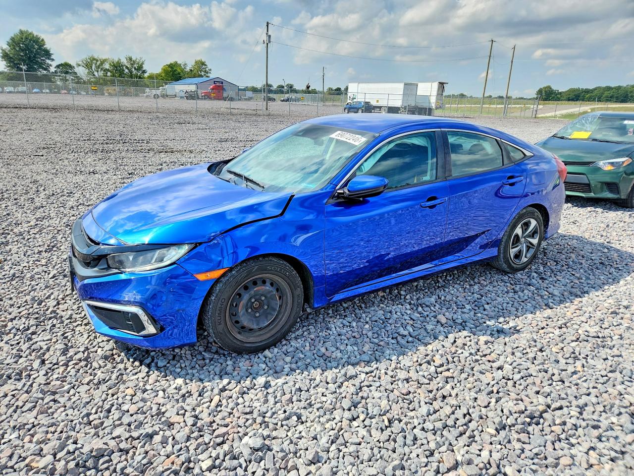 2019 HONDA CIVIC LX | 2HGFC2F63KH594074 | UPCARS