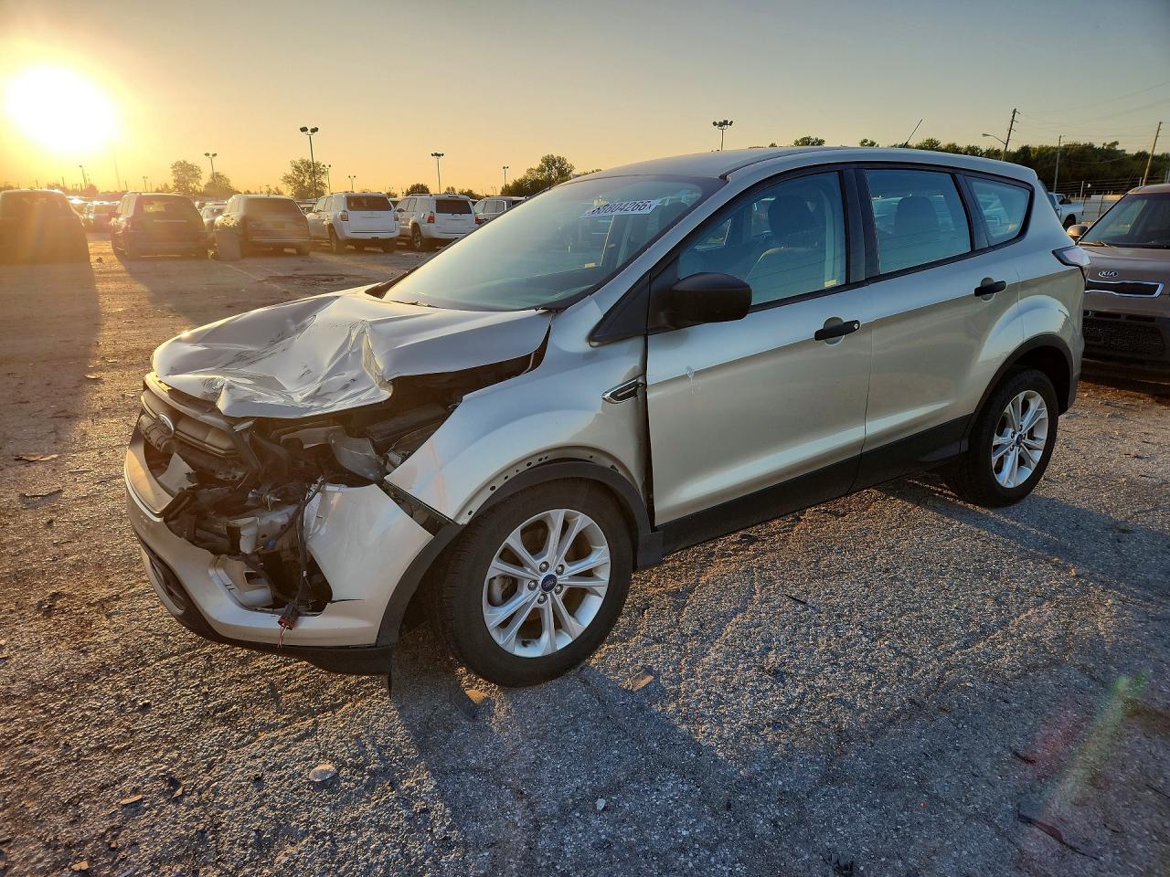 2018 FORD ESCAPE S | 1FMCU0F7XJUA20056 | UPCARS