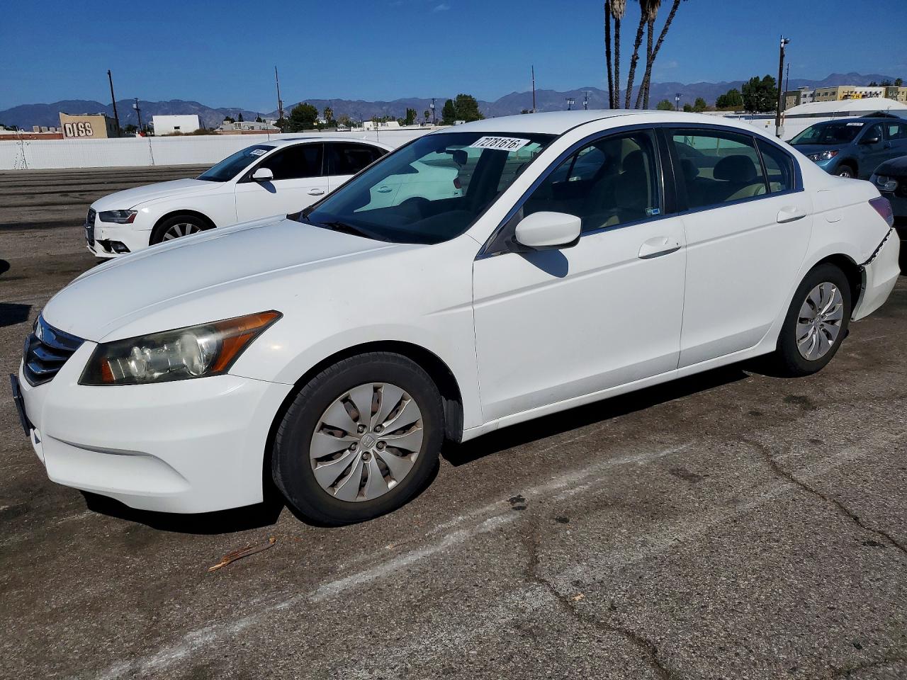 2012 HONDA ACCORD LX | 1HGCP2F35CA201737 | UPCARS