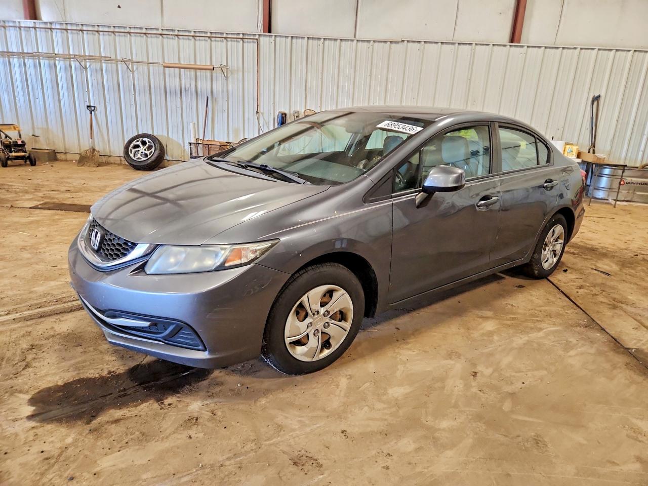 2013 HONDA CIVIC LX | 19XFB2F57DE025672 | UPCARS