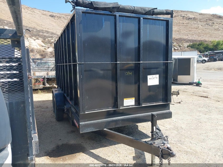2024 CARSON 16' DUMP TRAILER | 4HXBD1624RC233807 | UPCARS