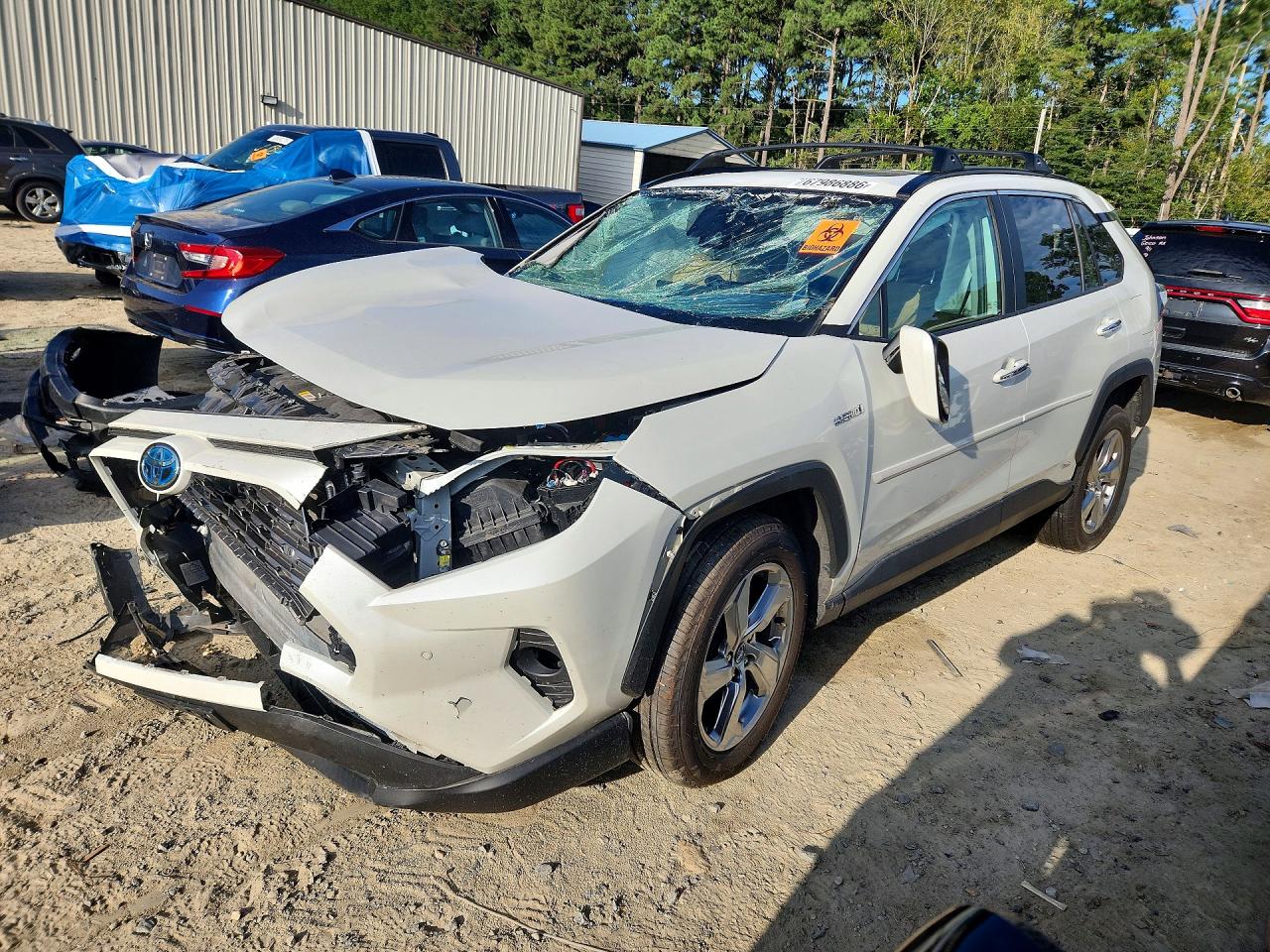 2020 TOYOTA RAV4 LIMITED | 2T3D6RFV6LW001757 | UPCARS
