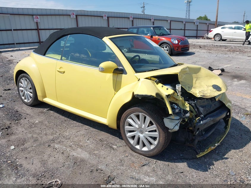 2008 VOLKSWAGEN NEW BEETLE SE | 3VWRF31Y78M400848 | UPCARS