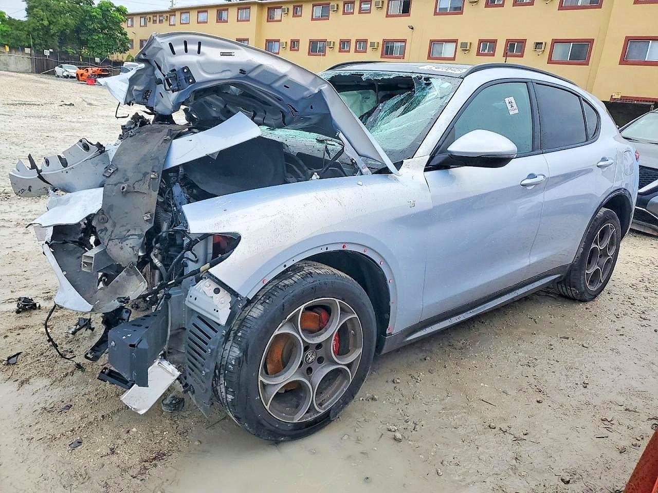 2022 ALFA ROMEO STELVIO TI | ZASPAKBN0N7D46121 | UPCARS