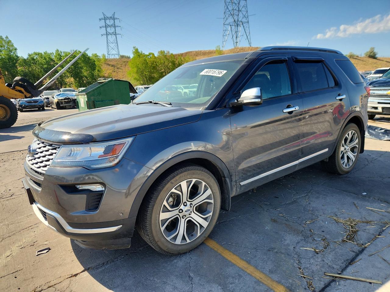 2018 FORD EXPLORER PLATINUM | 1FM5K8HT7JGC14212 | UPCARS