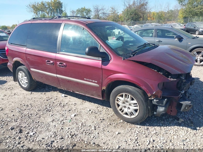2001 DODGE CARAVAN SPORT | 1B4GP45311B139092 | UPCARS