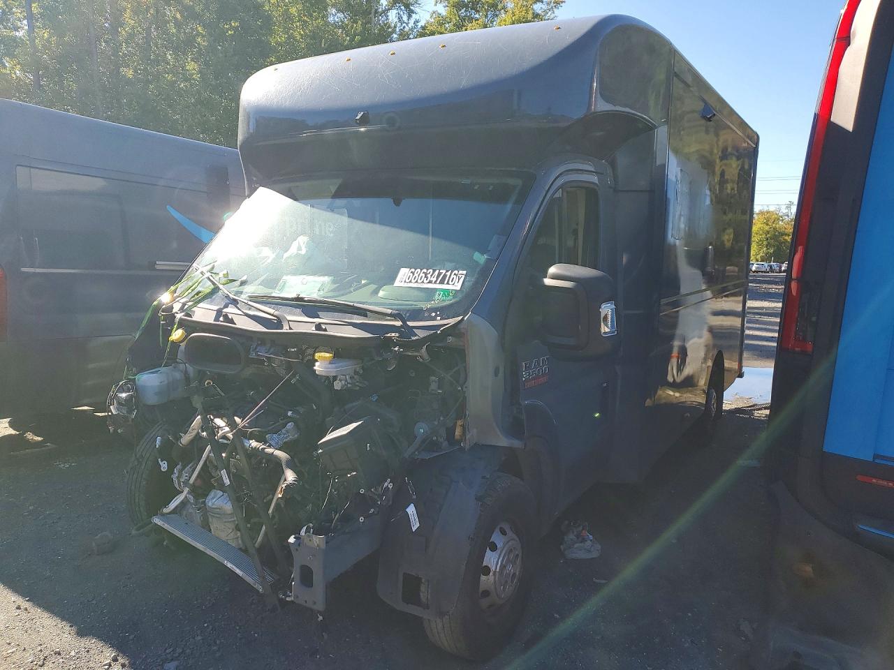 2022 RAM PROMASTER DELIVERY TRUCK | 3C7WRVMG6NE117376 | UPCARS