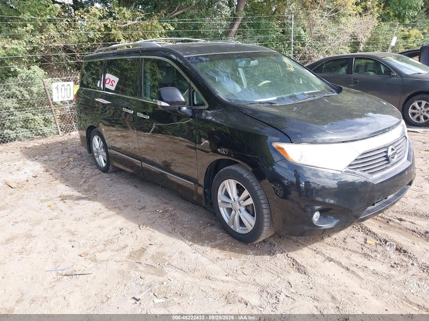 2012 NISSAN QUEST SL | JN8AE2KPXC9048251 | UPCARS