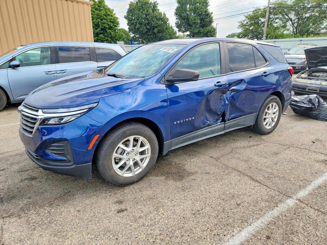 2022 CHEVROLET EQUINOX LS | 3GNAXHEV5NS207753 | UPCARS
