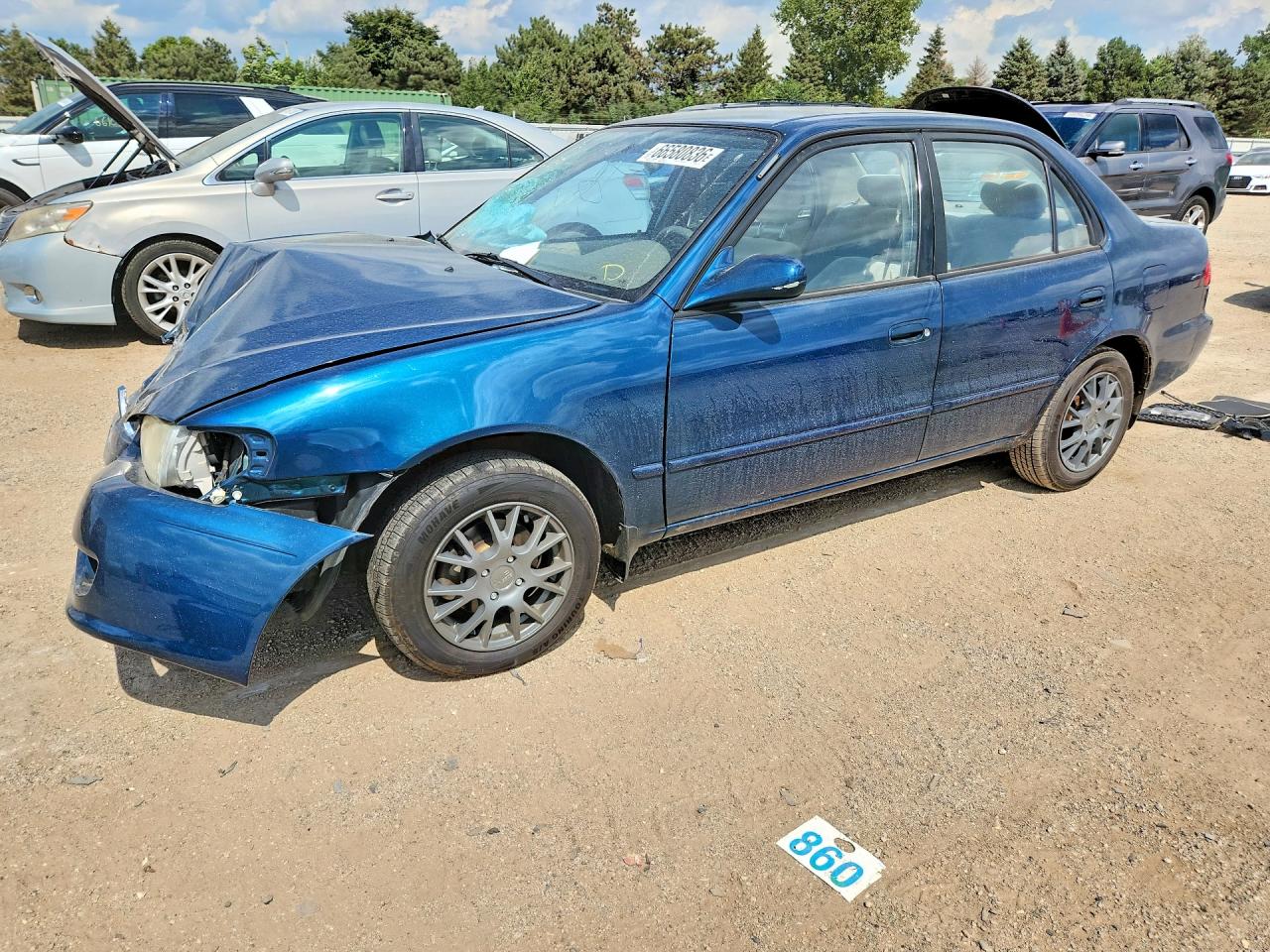 2001 TOYOTA COROLLA LE | 1NXBR12E21Z531185 | UPCARS