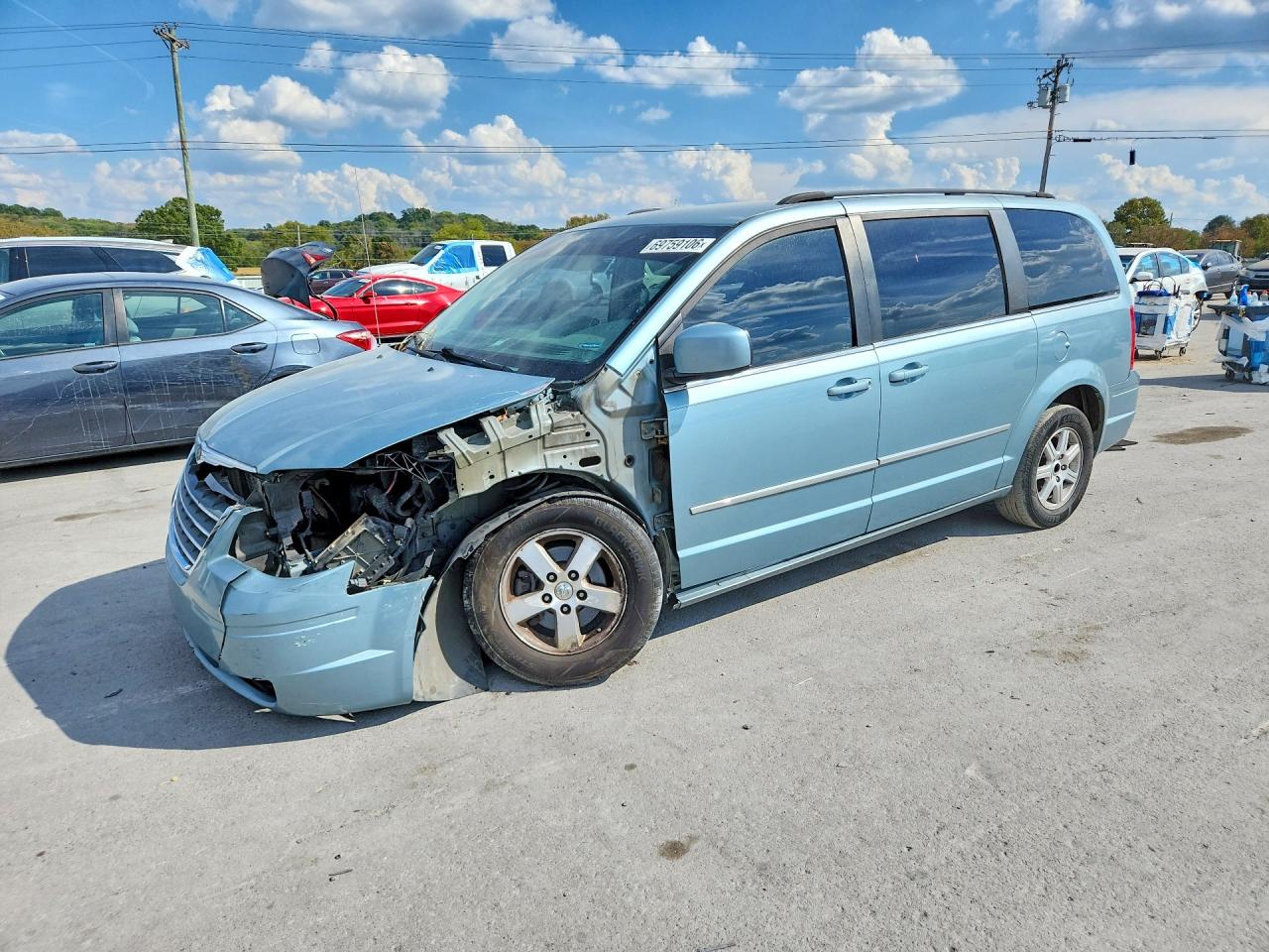 2010 CHRYSLER MINIVAN TOURING | 2A4RR5D11AR309166 | UPCARS