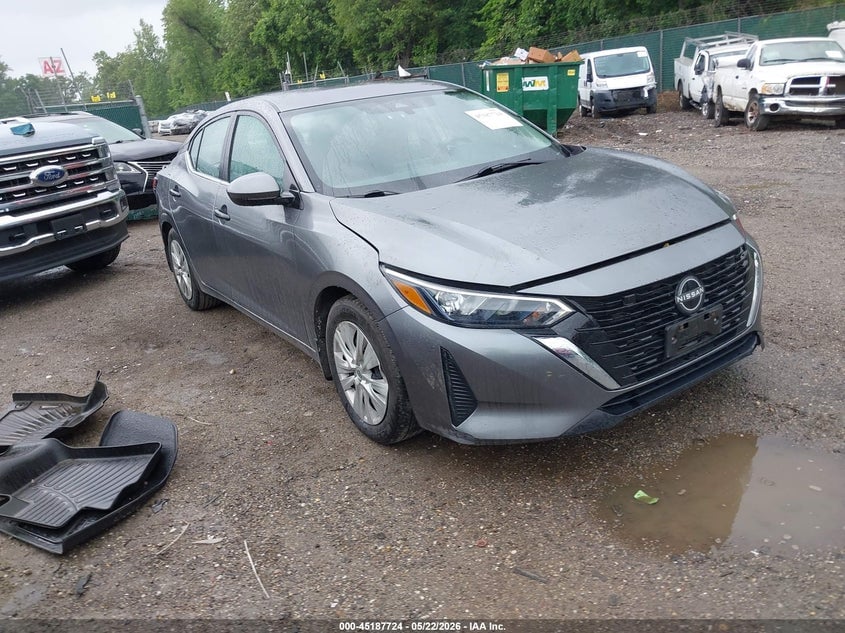 2024 NISSAN SENTRA S XTRONIC CVT | 3N1AB8BVXRY236926 | UPCARS