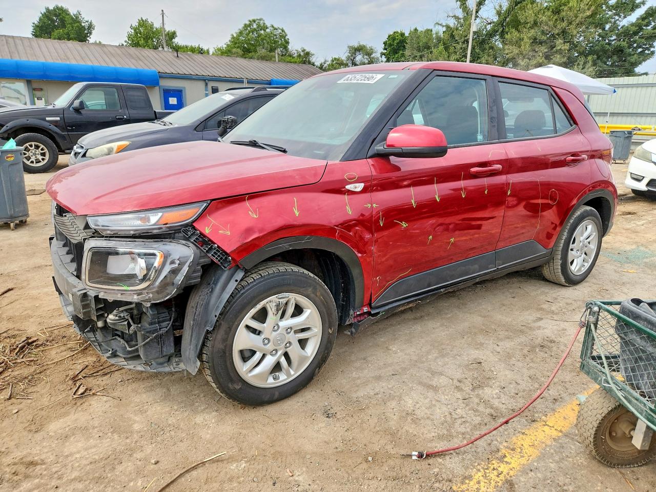 2021 HYUNDAI VENUE SE | KMHRB8A36MU080973 | UPCARS