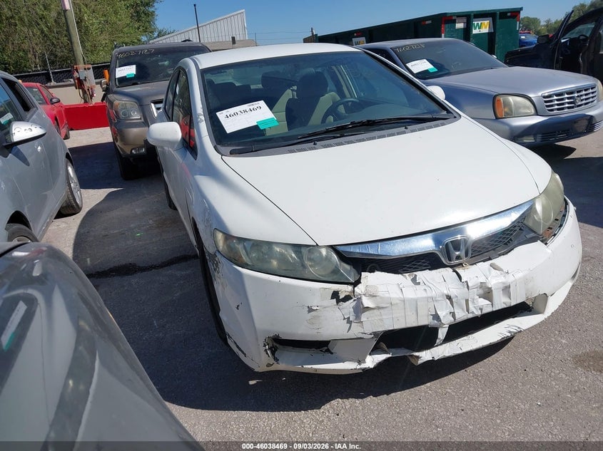 2009 HONDA CIVIC LX | 19XFA16589E048074 | UPCARS