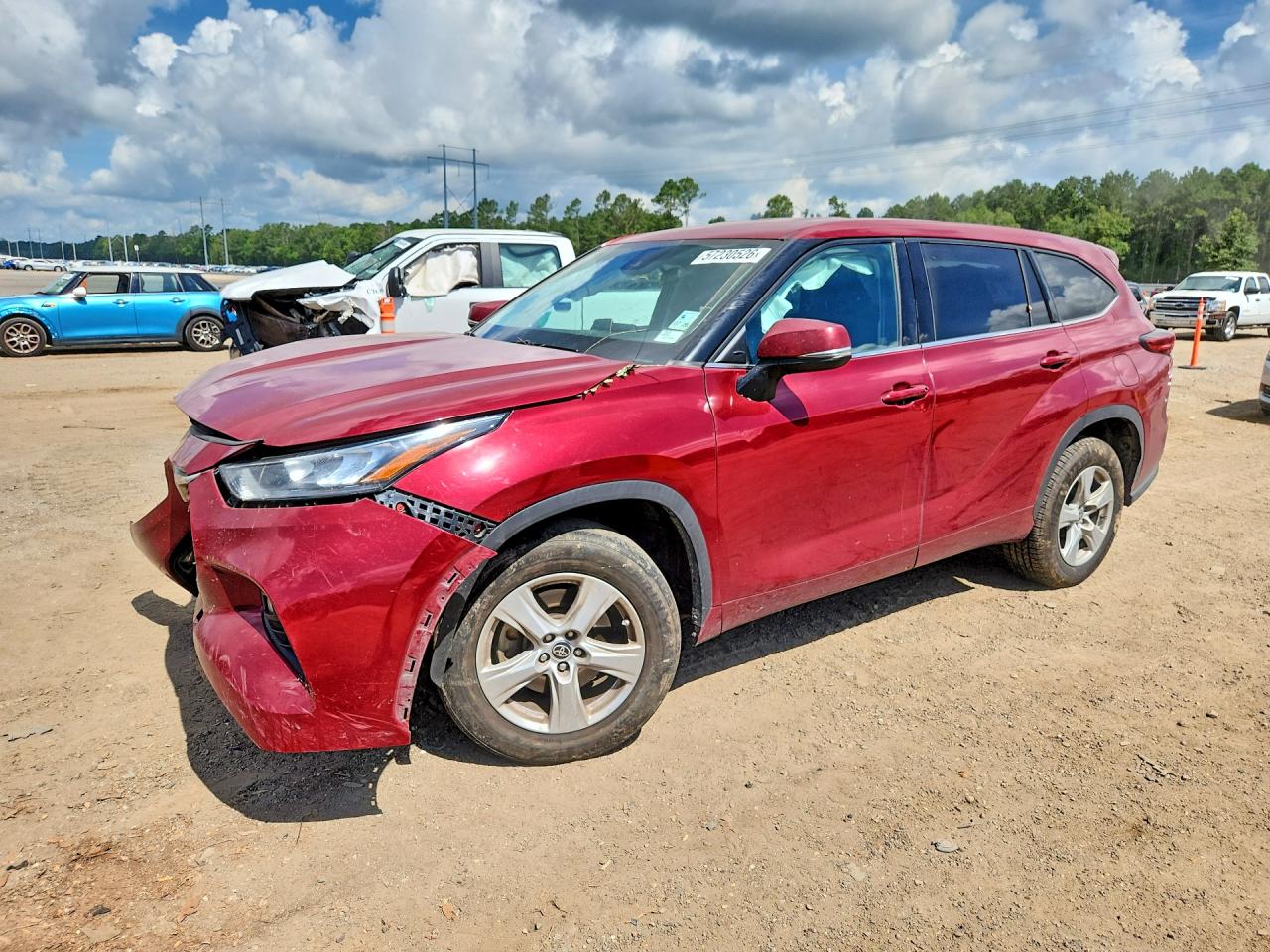 2020 TOYOTA HIGHLANDER LE | 5TDZZRAHXLS009747 | UPCARS