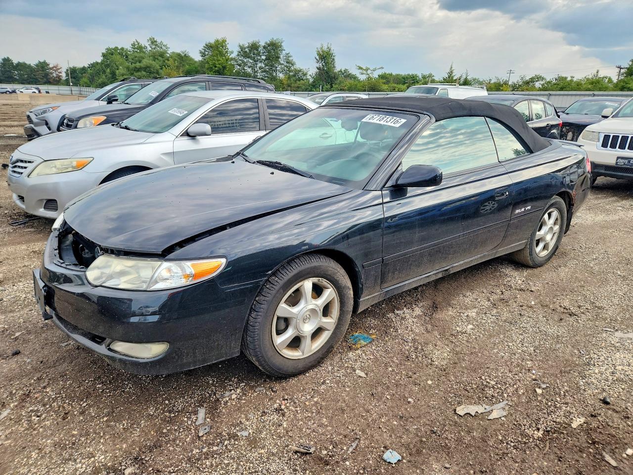 2002 TOYOTA CAMRY SOLA SLE V6 | 2T1FF28P92C595896 | UPCARS