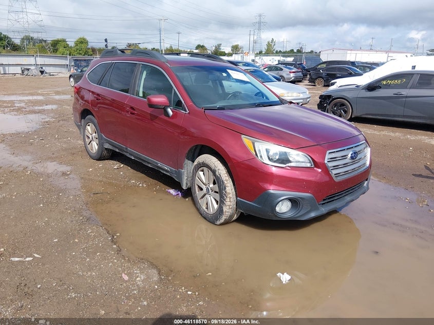 2017 SUBARU OUTBACK 2.5I PREMIUM | 4S4BSADC7H3342743 | UPCARS