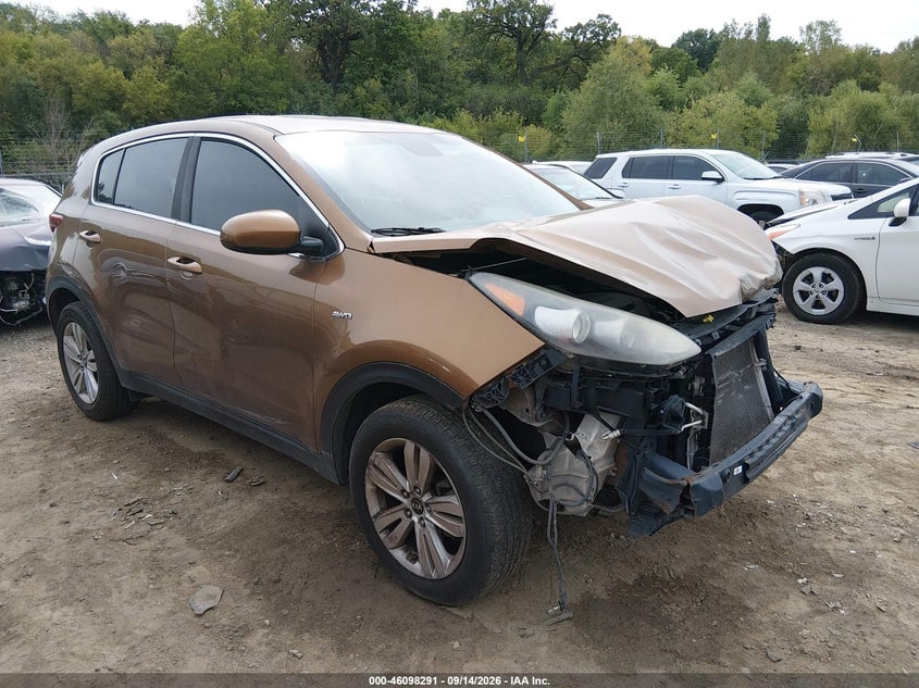 2017 KIA SPORTAGE LX | KNDPMCAC6H7096118 | UPCARS