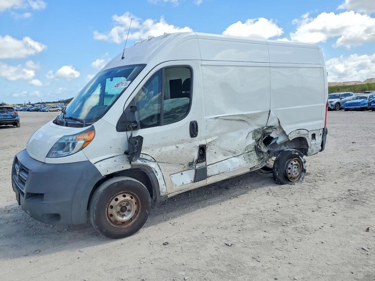 2018 RAM PROMASTER 2500 HIGH | 3C6TRVCG5JE112625 | UPCARS