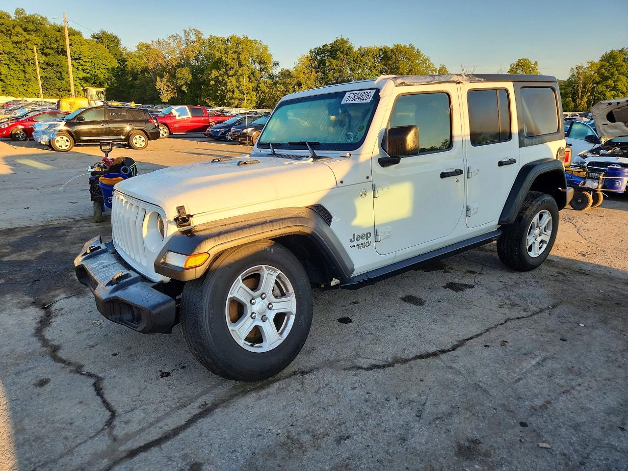 2019 JEEP WRANGLER SPORT | 1C4HJXDG2KW677230 | UPCARS