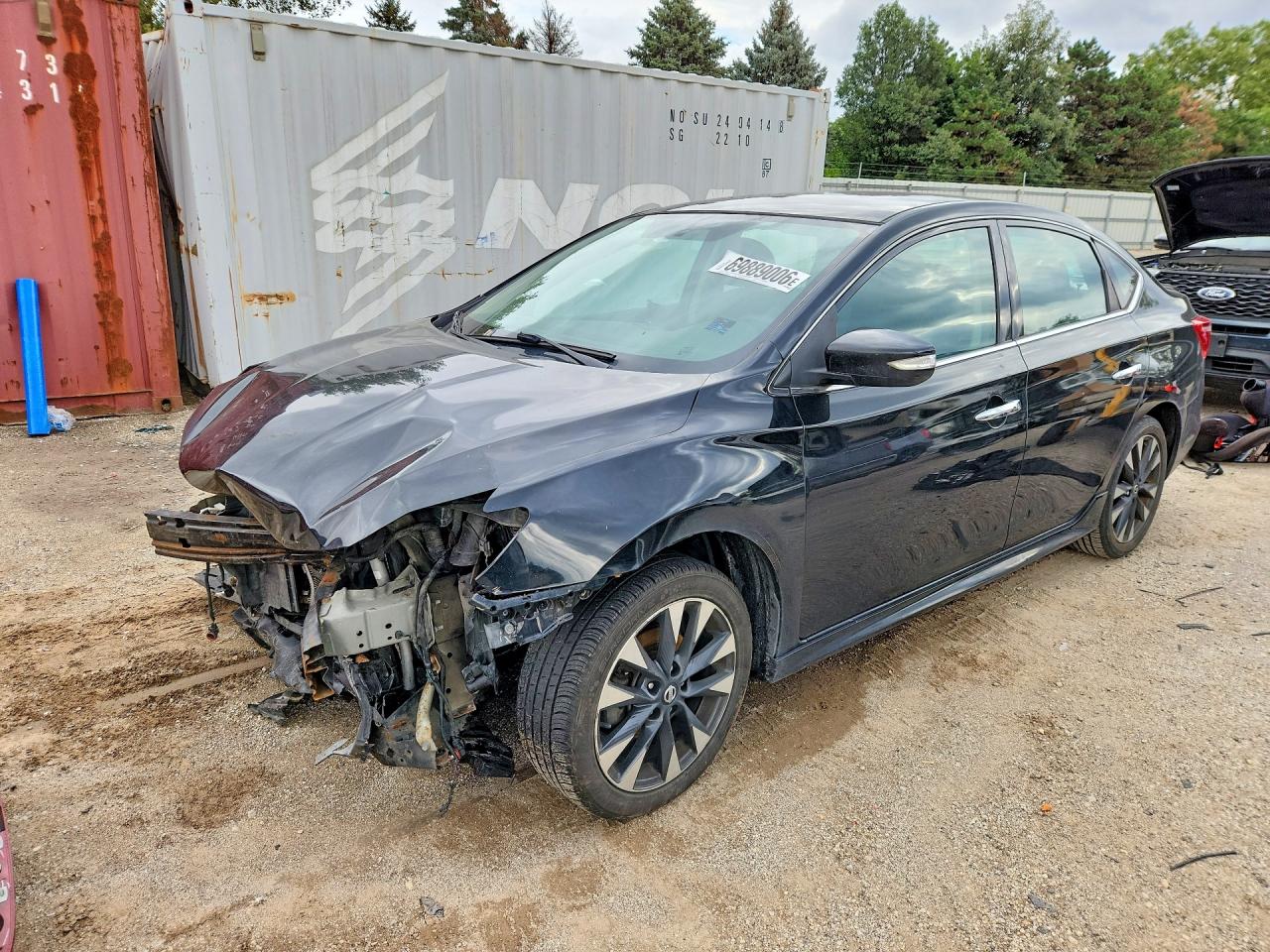 2017 NISSAN SENTRA SR | 3N1AB7AP4HY212505 | UPCARS
