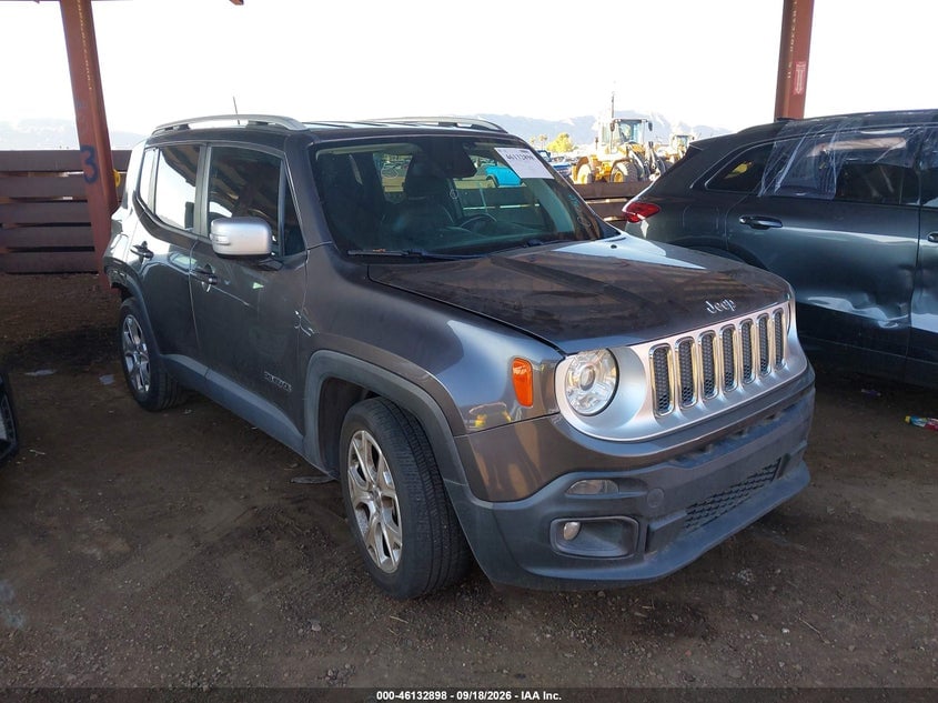2018 JEEP RENEGADE LIMITED FWD | ZACCJADBXJPG92291 | UPCARS